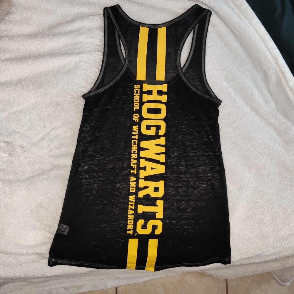 NWOT Harry Potter Sexy Hogwarts Wizard Slight Sheer Tank Top Racerback